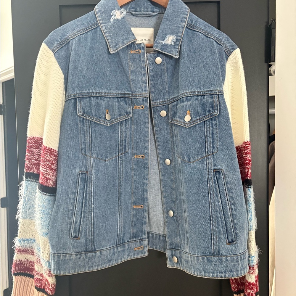 Avec Les Filles Denim Jacket